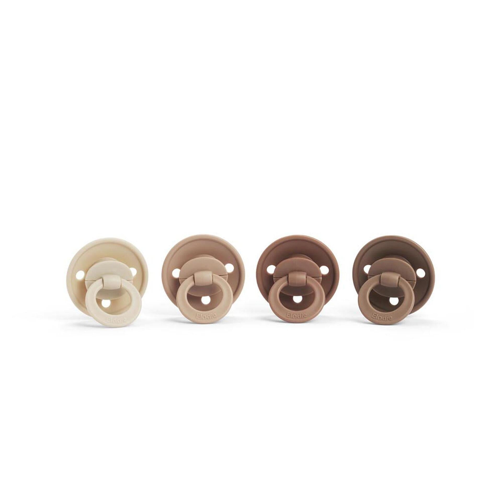 Комплект Залъгалки Binky Bundle Pure Khaki Elodie