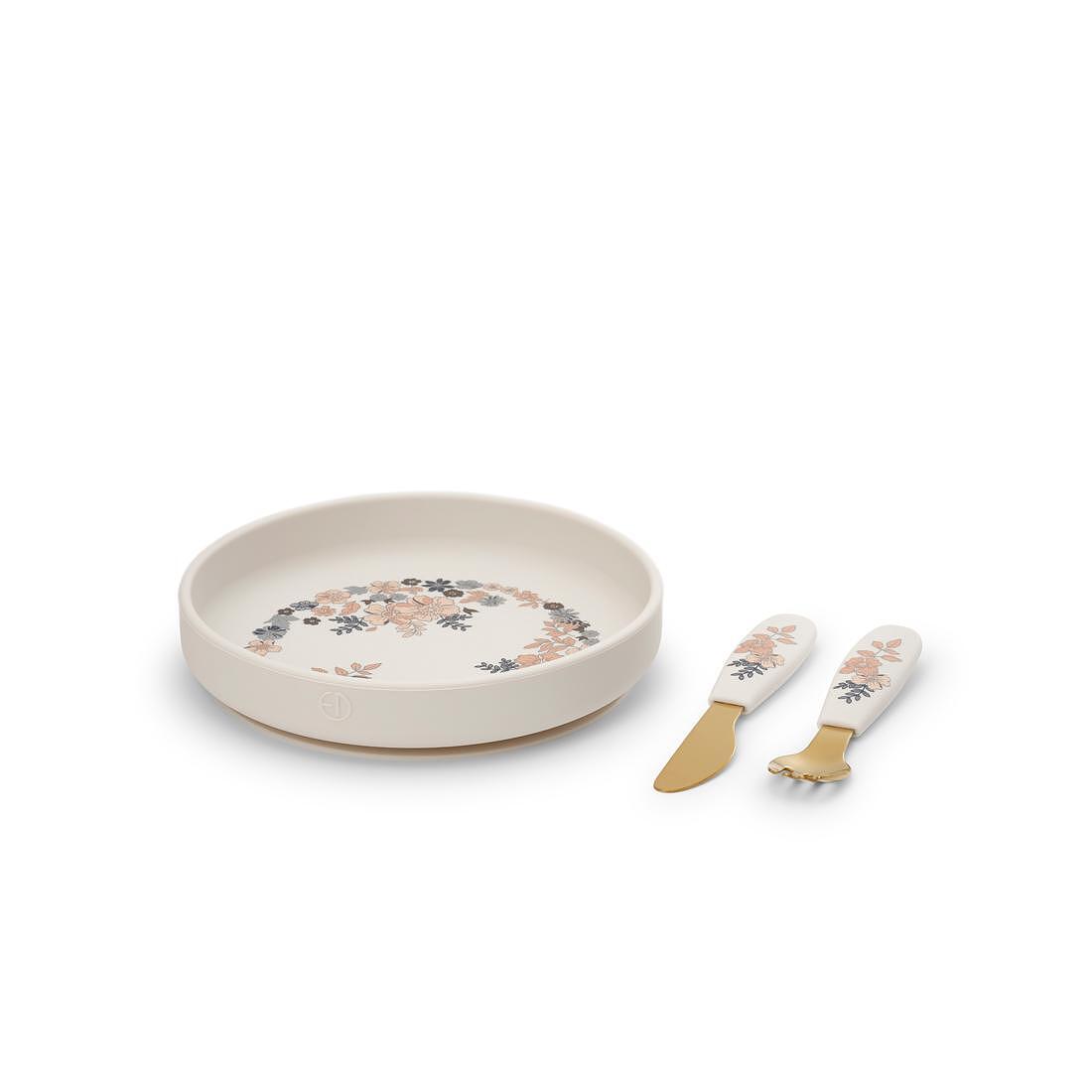 Силиконови Чинийки За Хранене Blue Garden Lt Placement Elodie