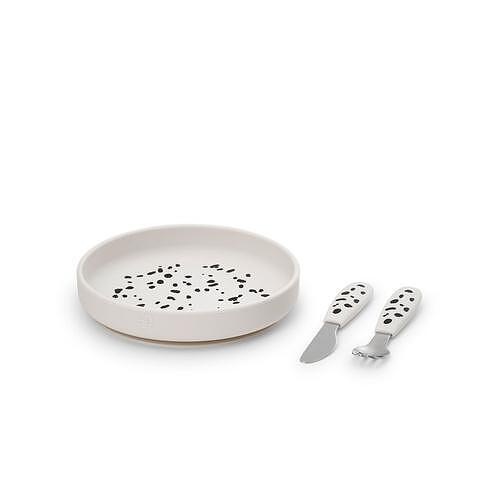 Силиконови Чинийки За Хранене Dalmatian Dots Elodie