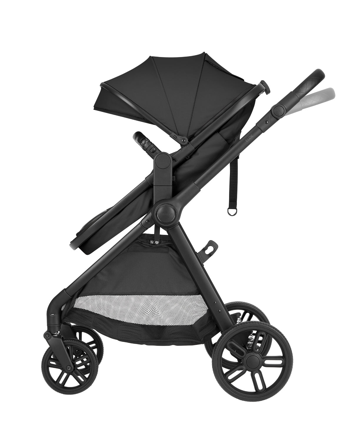 Комбинирана Количка 3в1 Трансф. Седалка Eloe Black Kikkaboo