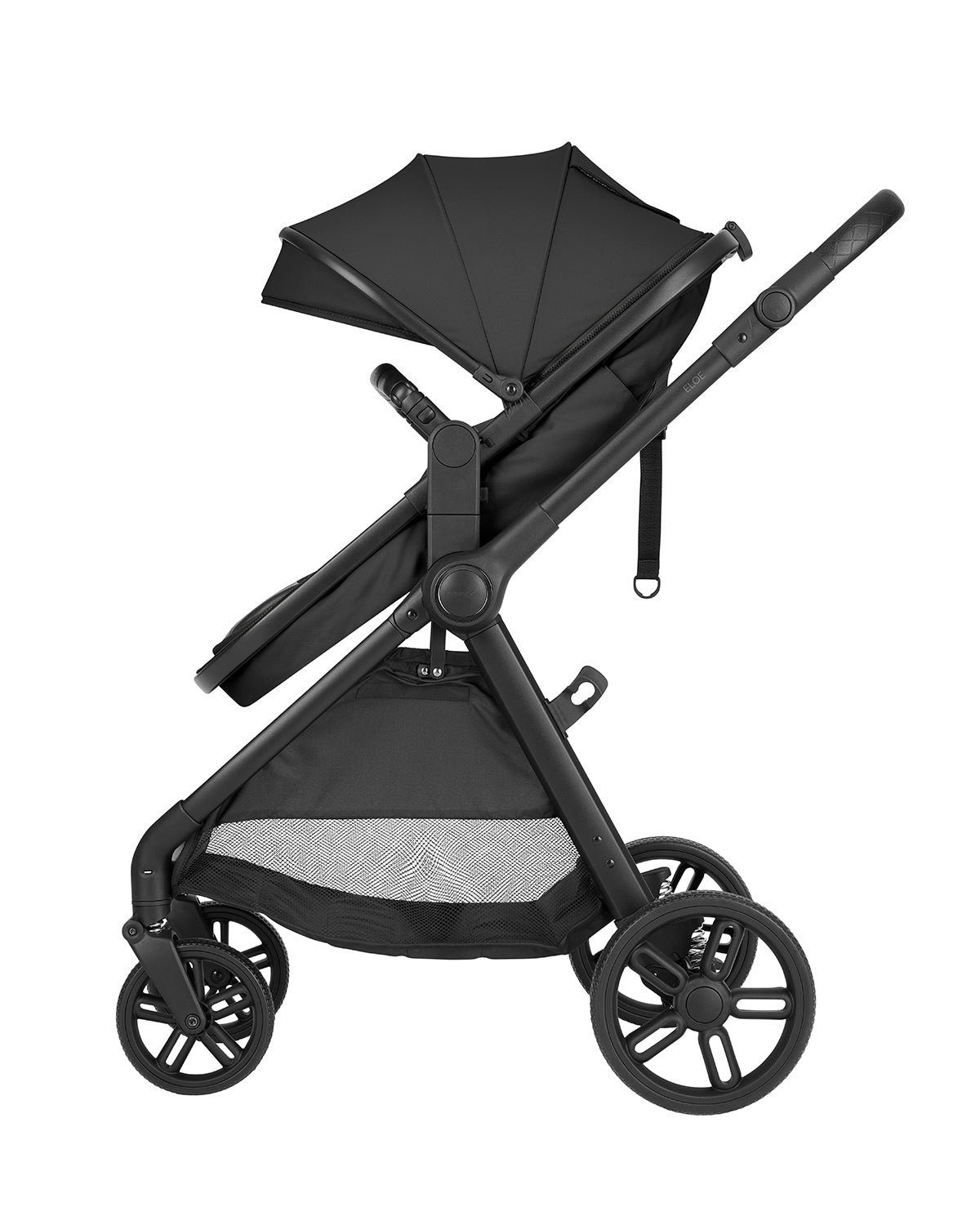 Комбинирана Количка 3в1 Трансф. Седалка Eloe Black Kikkaboo
