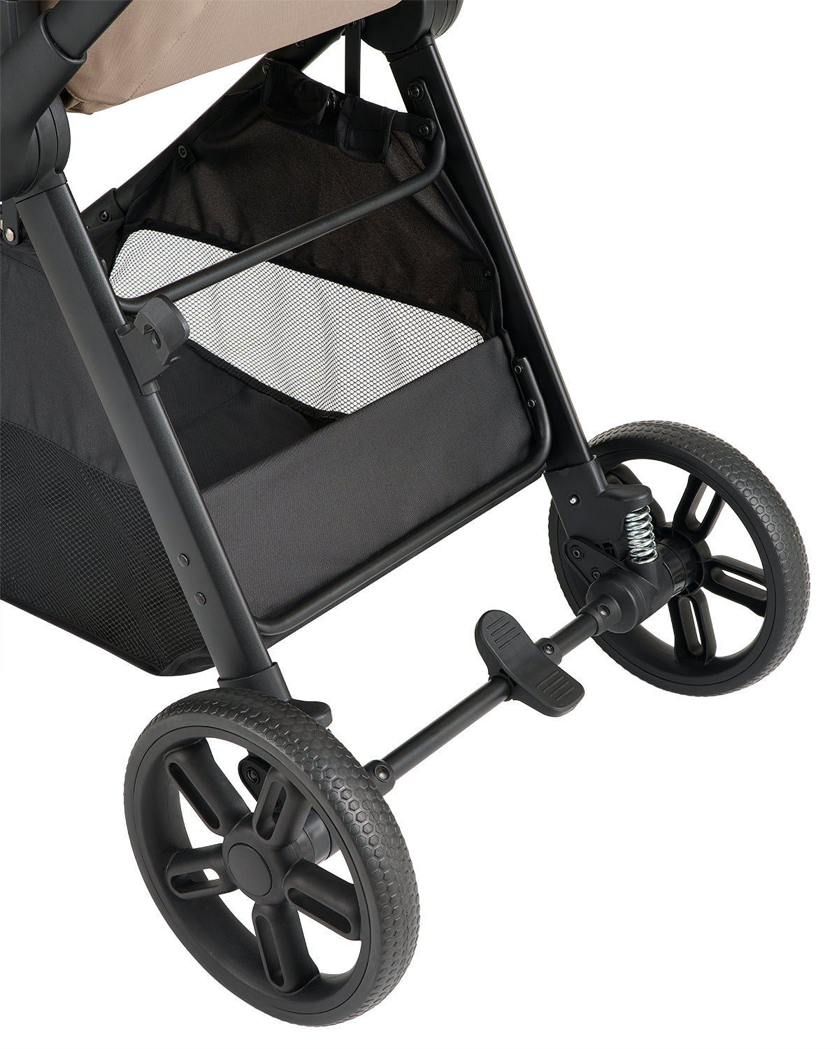 Комбинирана Количка 3в1 Трансф. Седалка Eloe Dark Beige Kikkaboo