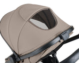 Комбинирана Количка 3в1 Трансф. Седалка Eloe Dark Beige Kikkaboo