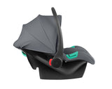 Комбинирана Количка 3в1 Трансф. Седалка Eloe Dark Grey Kikkaboo