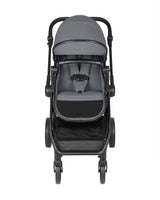 Комбинирана Количка 3в1 Трансф. Седалка Eloe Dark Grey Kikkaboo