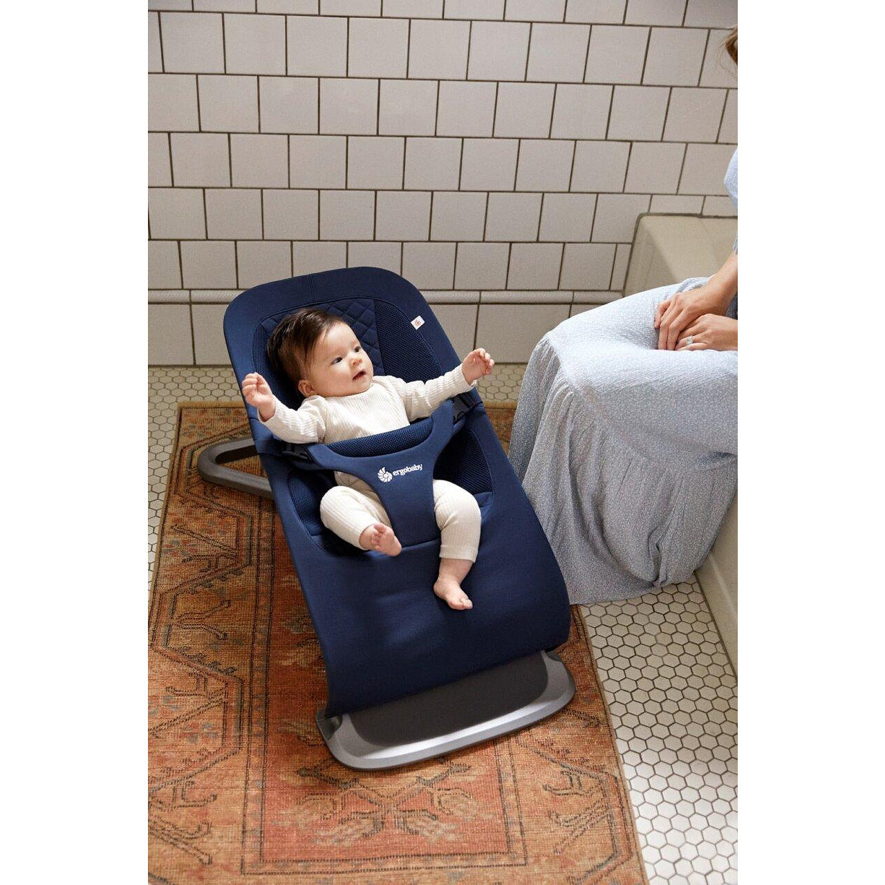 Бебешки Шезлонг 3в1 Evolve Midnight Blue 2313 Ergobaby