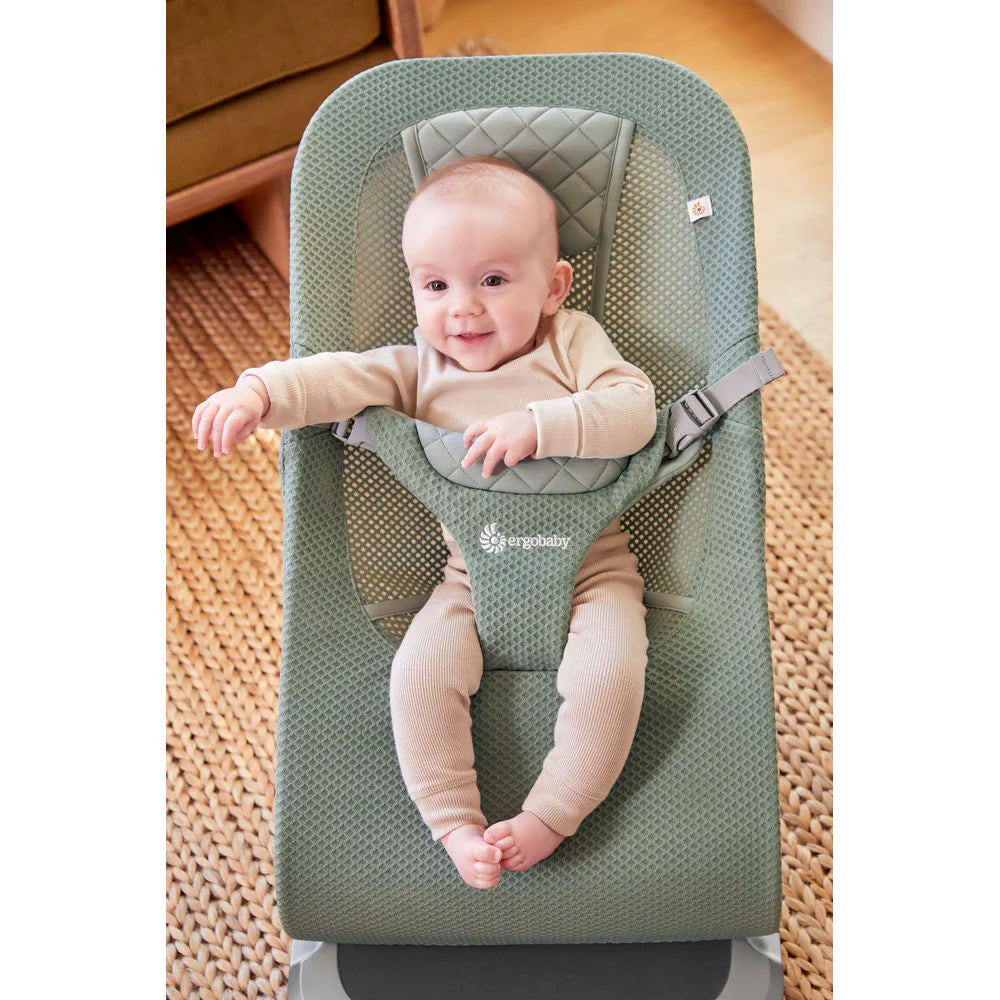 Бебешки Шезлонг 3в1 Evolve Mesh Sage Green Ergobaby