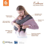 Eргономична Раница Embrace Oxford Blue Ergobaby