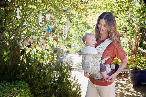 Ергономична Раница За Бебе Adapt Softflex Pearl Grey Ergobaby