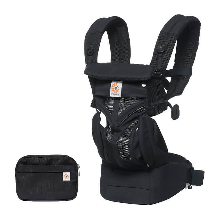 Ергономична Раница За Бебе Omni 360 Cool Air Onyx Black Ergobaby