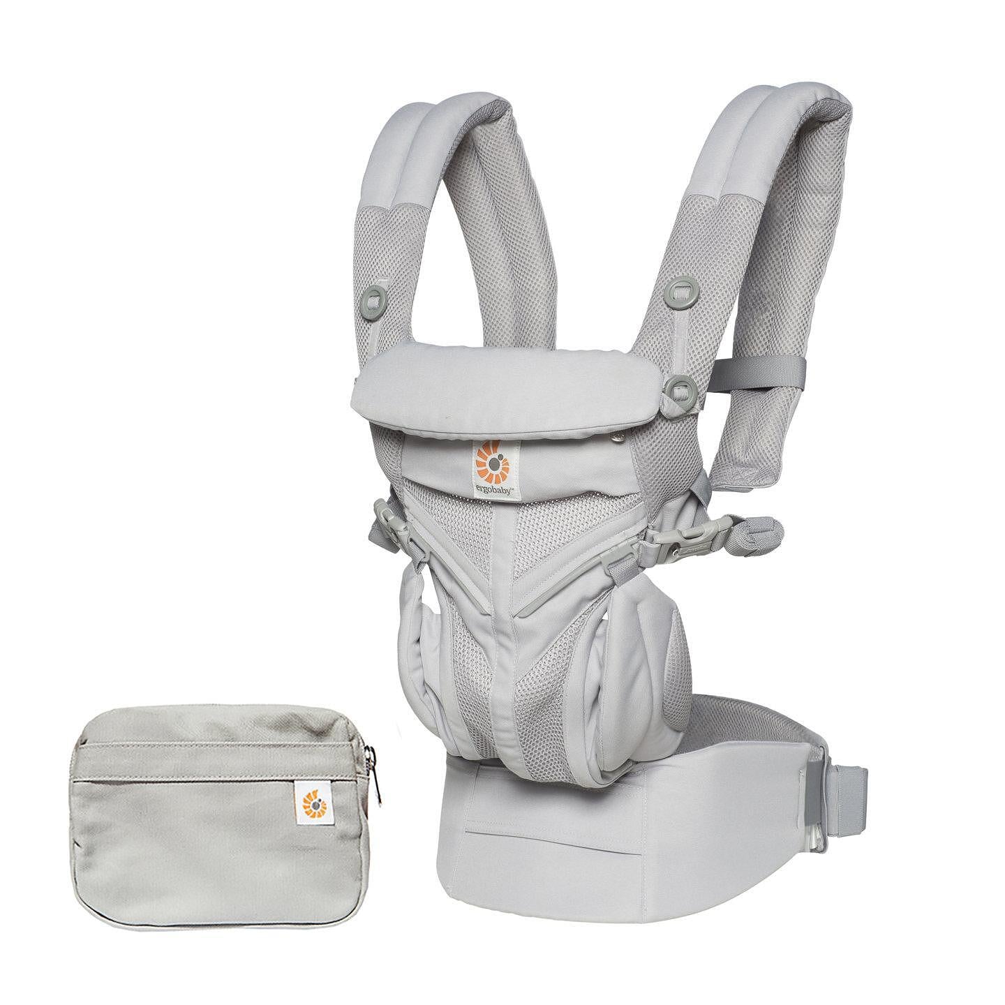 Ергономична Раница За Бебе Omni 360 Cool Air Pearl Grey Ergobaby