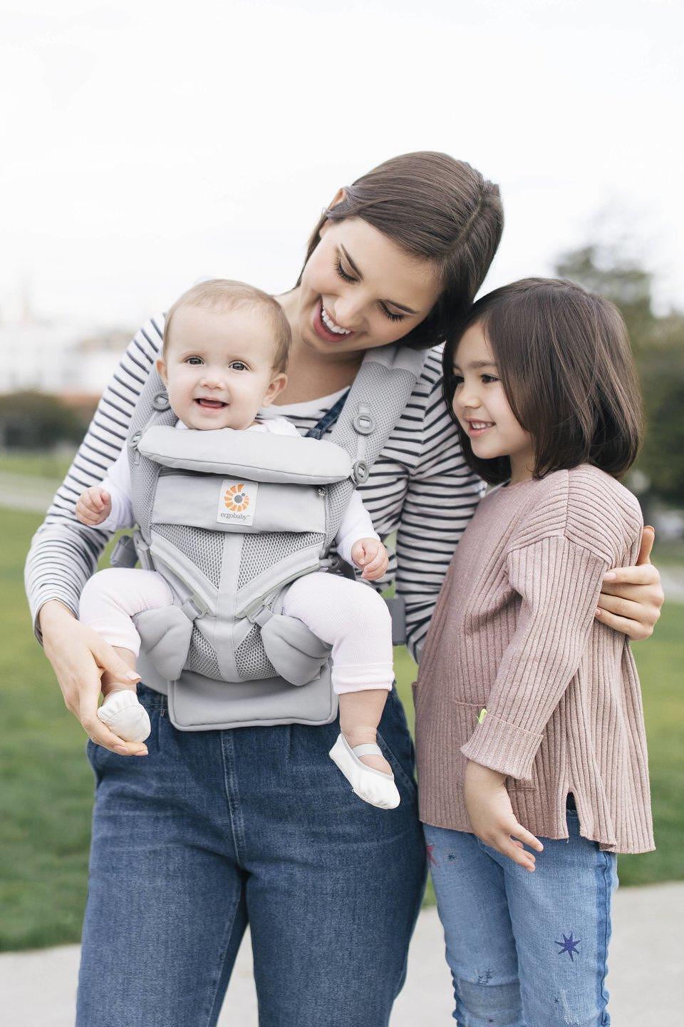 Ергономична Раница За Бебе Omni 360 Cool Air Pearl Grey Ergobaby