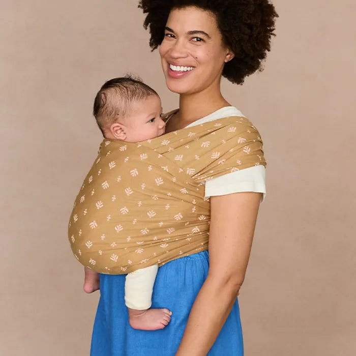 Слинг За Бебе Aura Marama Sustainable Knit Camel Harvest Ergobaby