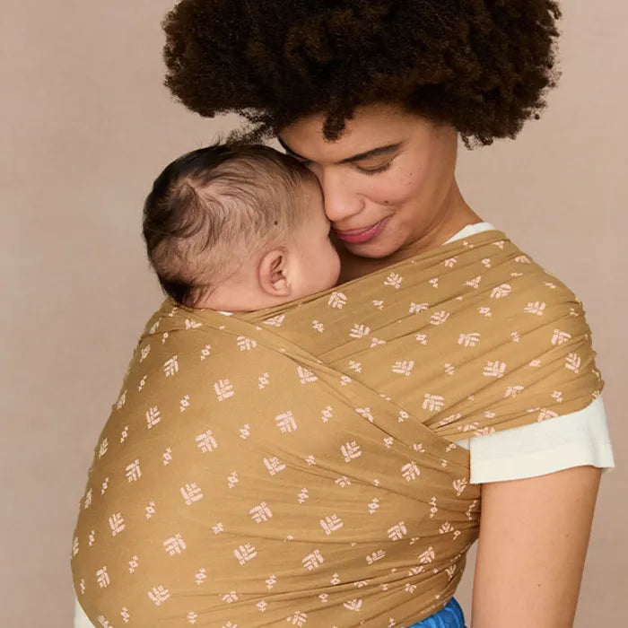 Слинг За Бебе Aura Marama Sustainable Knit Camel Harvest Ergobaby