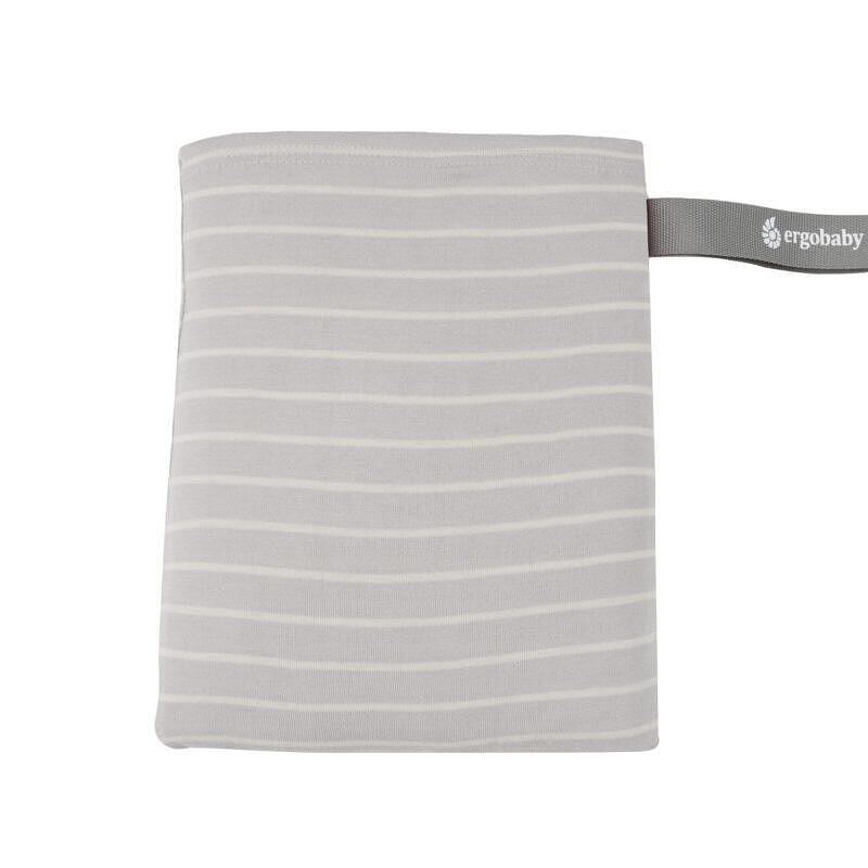 Слинг За Бебе Aura Marama Sustainable Knit Grey Stripes Ergobaby