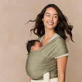 Слинг За Бебе Aura Marama Sustainable Knit Olive Diamonds Ergobaby