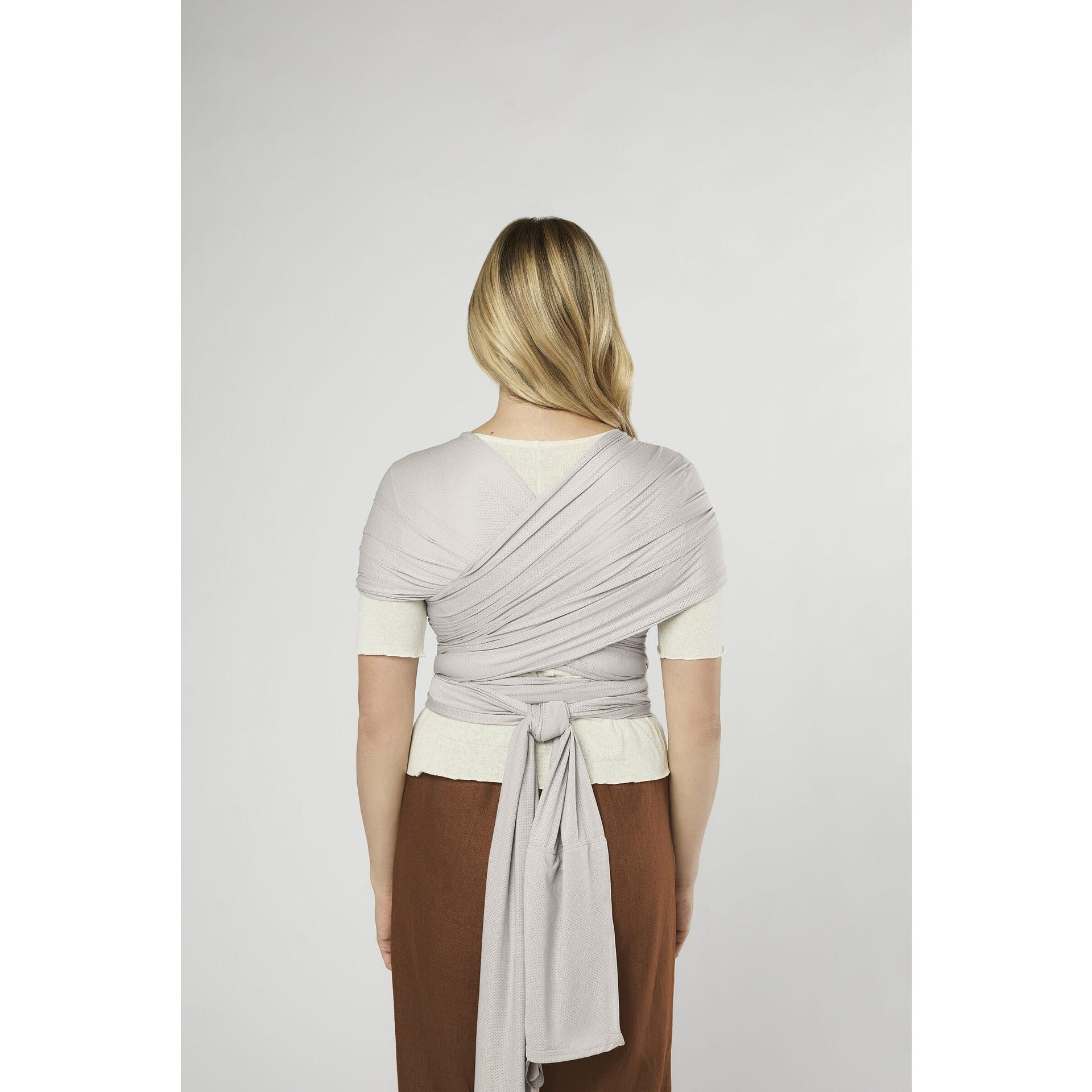 Слинг За Бебе Aura Marama Sustainable Mesh Soft Grey Ergobaby