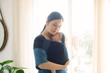 Слинг За Бебе Aura Pure Black Ergobaby