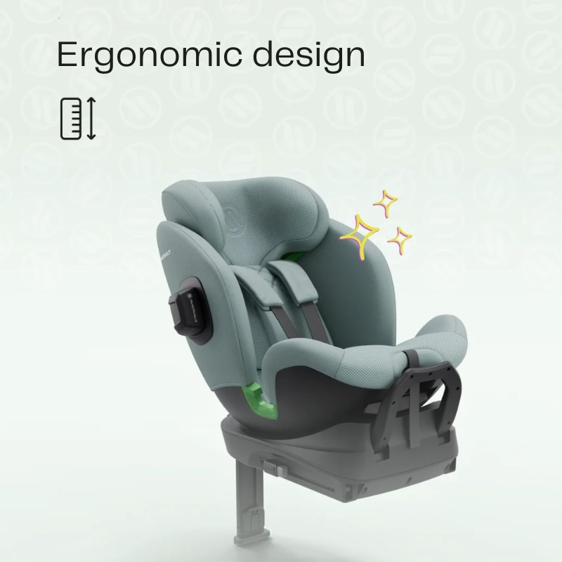 Stardust Airflow Столче За Кола Av 390 Grey.01 Avionaut