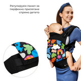 Ергономична Раница Kinderkraft Huggy, Happy Shapes --- BebeMama