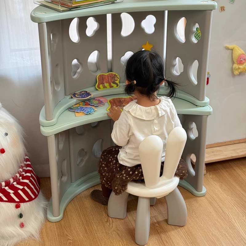 Детски Многофункционален Модул За Игра И Почивка Зелен Feelkids
