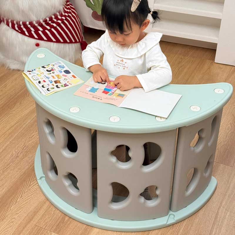 Детски Многофункционален Модул За Игра И Почивка Зелен Feelkids