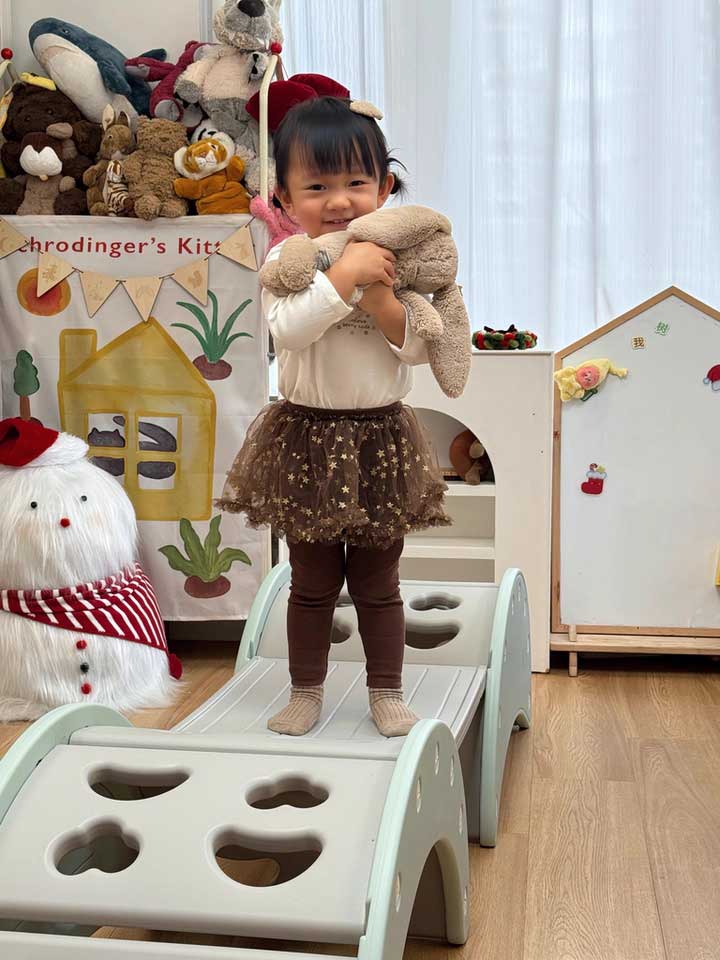 Детска Катерушка С Люлка И Пързалка Зелена Feelkids