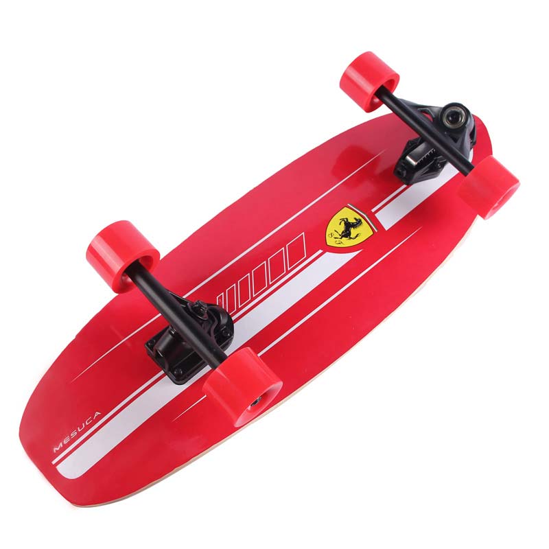 Ferrari Лонгборд За Деца Тийнейджъри И Възрастни – Червен bebemama