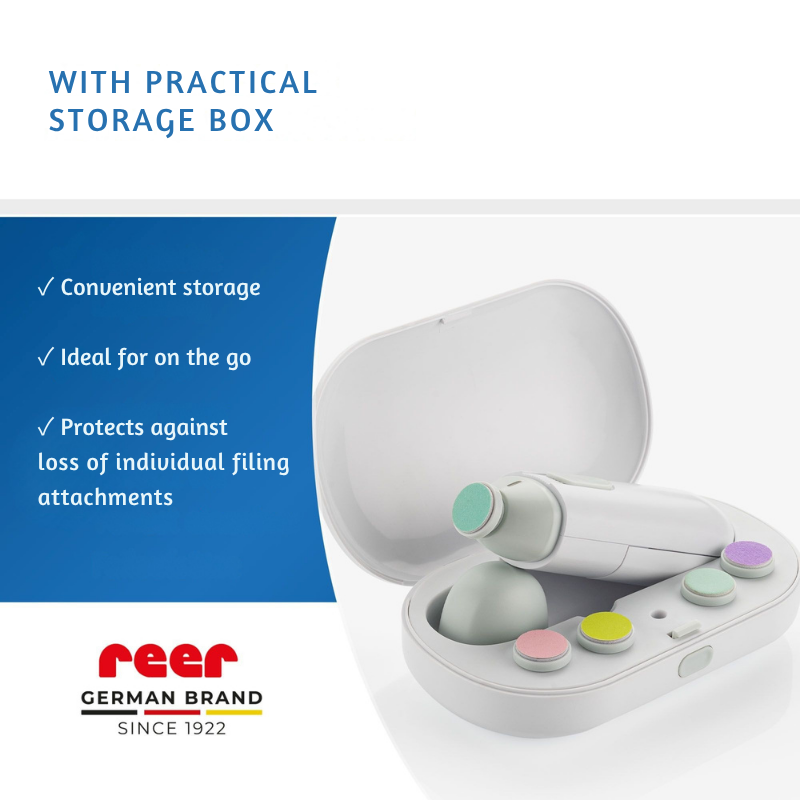 81100 Babycare Електрическа Пила За Нокти Reer