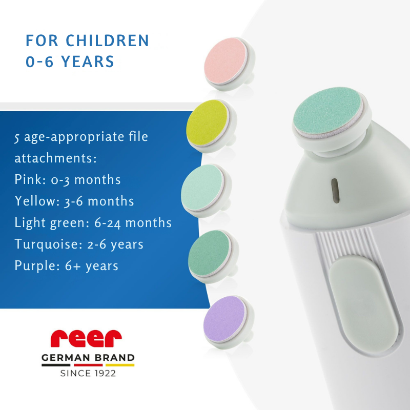 81100 Babycare Електрическа Пила За Нокти Reer