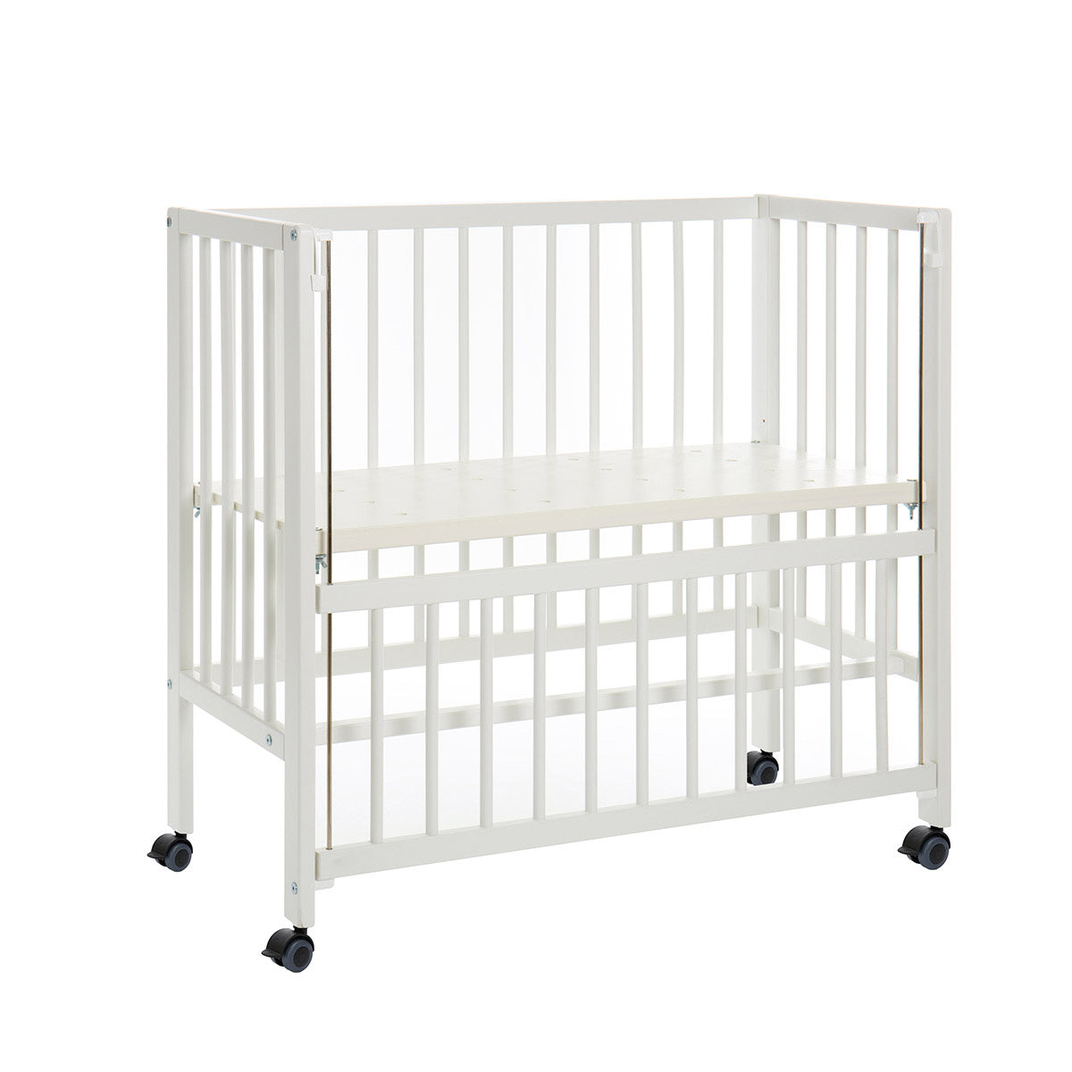 Pătuț de dormit împreună cu alte persoane Fillikid Cocon din lemn - Alb