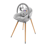 Fini Up Столче За Хранене Grey Kinderkraft