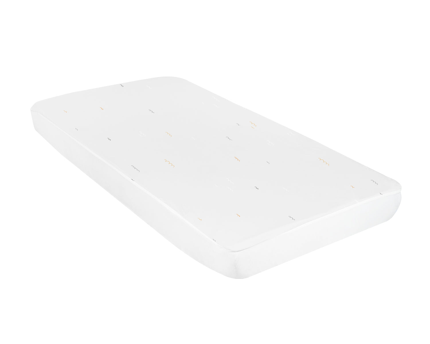 Protecție saltea cu bandă elastică - Tricot 60/120/15 cm Seally Me