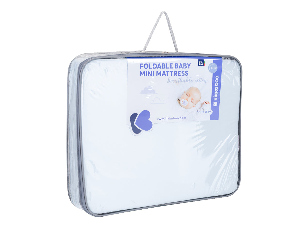 Сгъваем Мини Матрак 50х85х5см Dream Big Blue Kikkaboo