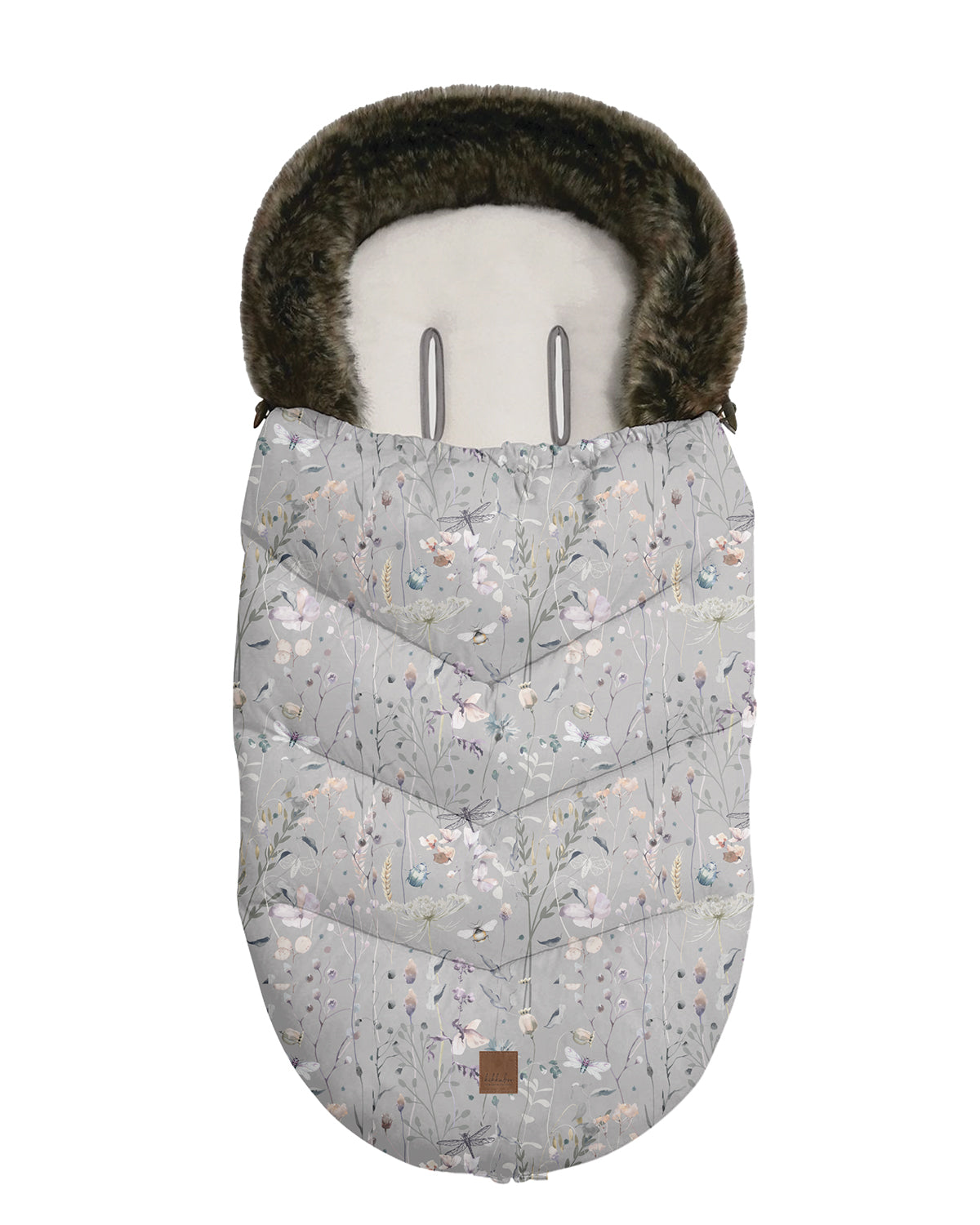 cu geanta pentru cărucior Luxury Dreamy Fields Grey