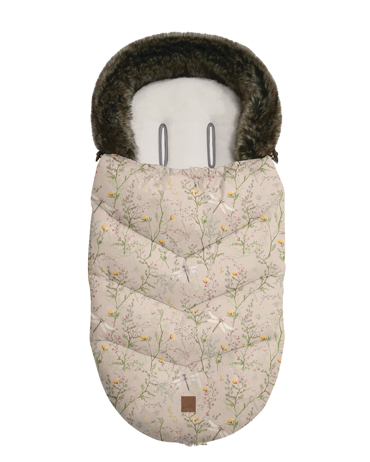 Geantă de cărucior Luxury Secret Garden bej