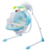 Șezlong electric și balansoar, Caretero albastru