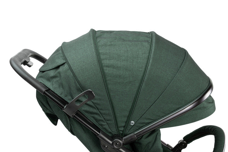Cărucior pentru bebeluși Colossus Verde Închis Caretero