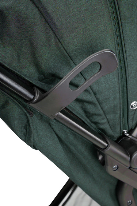 Cărucior pentru bebeluși Colossus Verde Închis Caretero