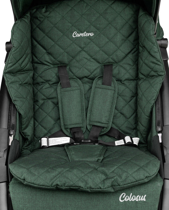 Cărucior pentru bebeluși Colossus Verde Închis Caretero