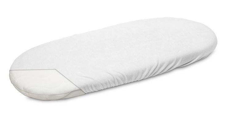 Чаршаф За Детска Количка Terry – Бял --- BebeMama