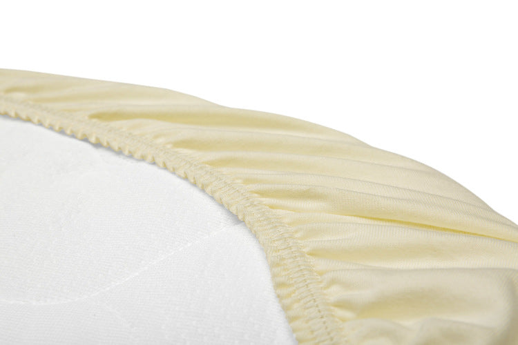 Cearșaf pentru cărucior Jersey – Crem