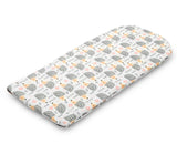 Гнездо Baby Nest Minky – Hedgehogs Gray --- BebeMama