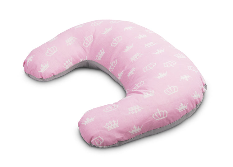 Възглавница За Хранене – Crowns Pink --- BebeMama