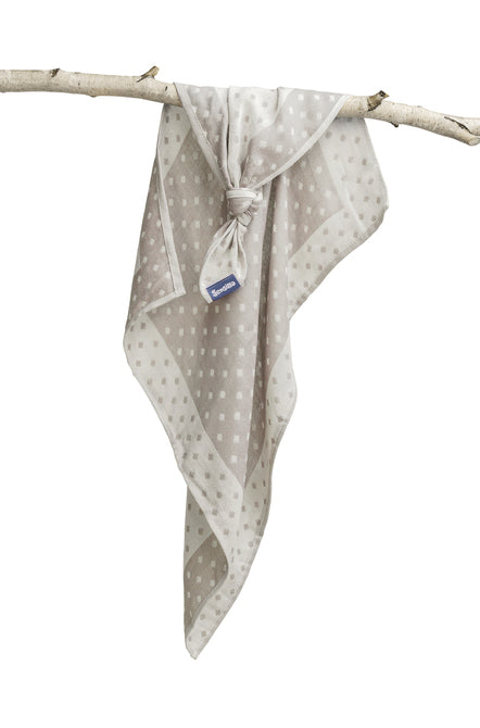 Пелена От Бамбук И Памук - Latte Small Diamonds 65X75 --- BebeMama