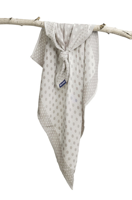 Пелена От Бамбук И Памук – Latte Dots 65X75 --- BebeMama