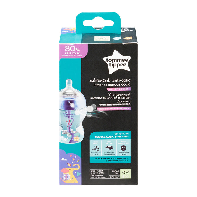 Бутилка 260 Мл. Anti-Colic Boy Advanced Tommee Tippee --- BebeMama