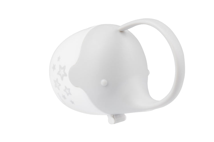 Cutie pentru suzetă Babyono Elephant Grey