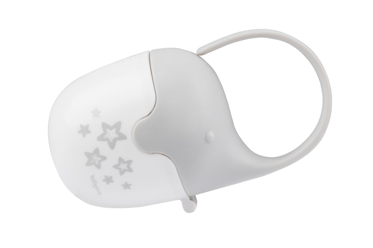 Cutie pentru suzetă Babyono Elephant Grey