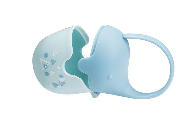 Кутия За Биберон Elephant Син Babyono --- BebeMama